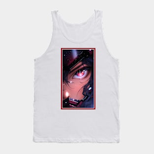 Anime Girl Eye | Quality Anime Artwork | Anime Aesthetic | Manga Anime Art Tank Top